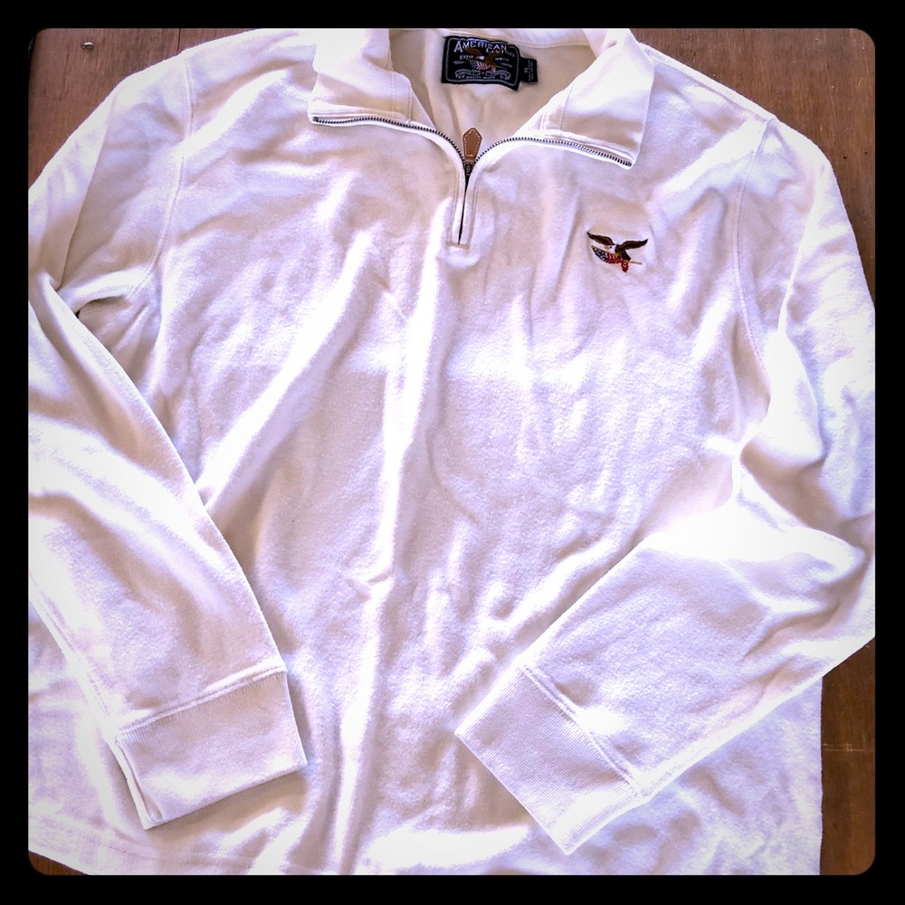 American Living long sleeve 1/4 zip fleece.